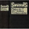Sounds – Platten 66-77 – 1827 Kritiken – Zweitausendeins