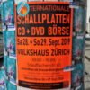 Schallplattenbörse – Volkshaus Zürich, 28.+29. Sept. 2019