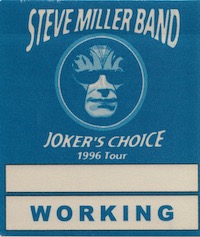 Steve Miller - Backstage