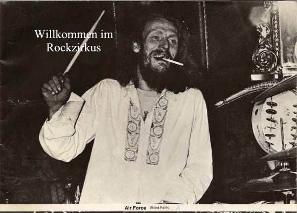 Ginger Bakers Air Force Joint Meeting Düsseldorf '70